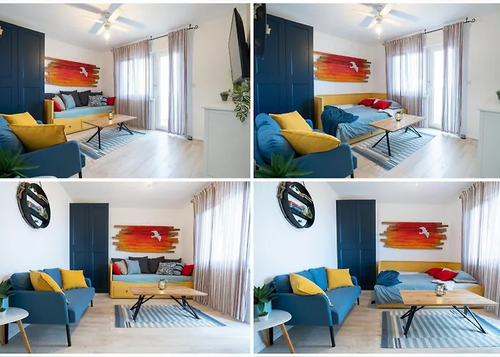 Stara Baska Apartments アパート *