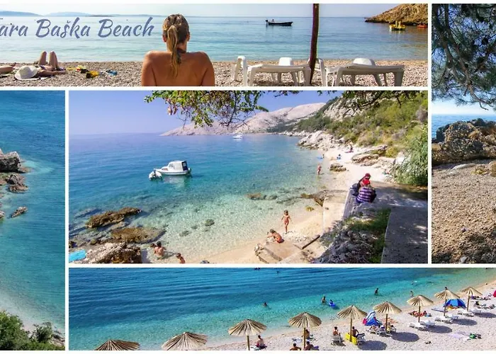 アパート Stara Baska Apartments Stara Baška